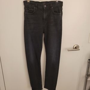 *last week* Citizens of Humanity Harlow Ankle slim faded black jeans size 27